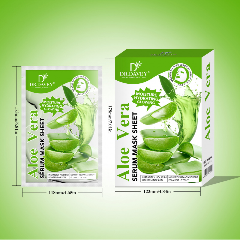 Mascarilla Facial de Suero de  - Aloe Vera Pot reseña y precio